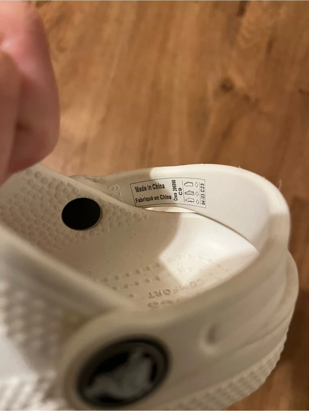 CROCS white kids